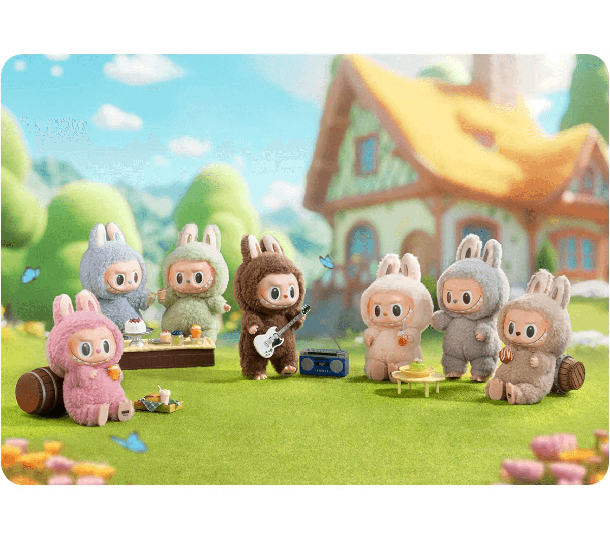 Labubu exciting macaron kolekcija