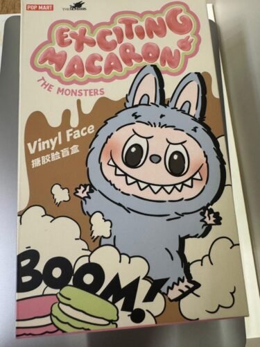 Labubu Exciting Macarons Collection, Aklā kārba, 1 gab., 1 fotoattēls